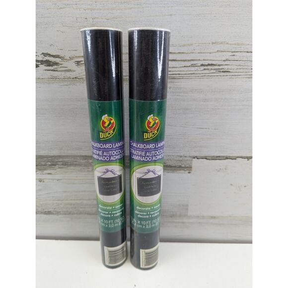 2 Chalkboard Laminate by Duck Arts & Crafts Home Decor, Projects 12 in x 10ft - Picture 1 of 3